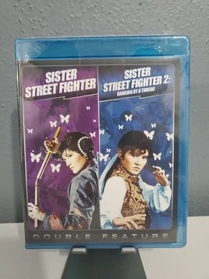 Sister Street Fighter Double Feature (Blu-ray, 1974, Japanese) Brand New Sealed