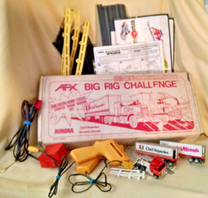 Aurora AFX Big Rig Challenge 1982 #20010 Chef Boyardee Crunch 'N Munch As Is