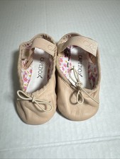 Capezio Pink Ballet Shoes Toddler Girl Size 6M L2 Leather Upper