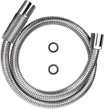 Pre-Rinse Hose 44" Flexible Stainless Hose  Kit for Commercial Kitchen Sink Fauc