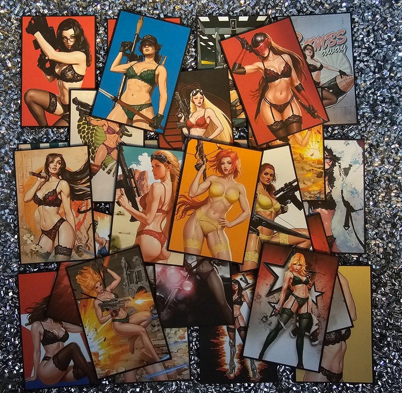 Gi Joe Pin Up Posters Classified or Classic Scale Terrain and Diorama