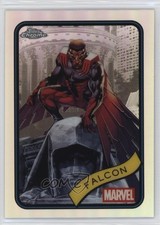 2025 Topps Chrome Marvel Comics Refractor Falcon #80 0y8x