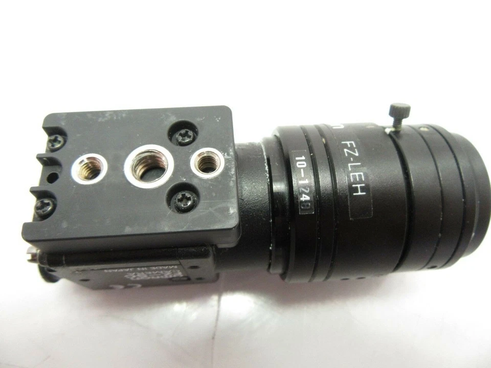FZ-SC Omron Color ccd Camera, FZ-LEH F=8MM/F1.4 objectif lens (USED TESTED) - Image 4 of 4