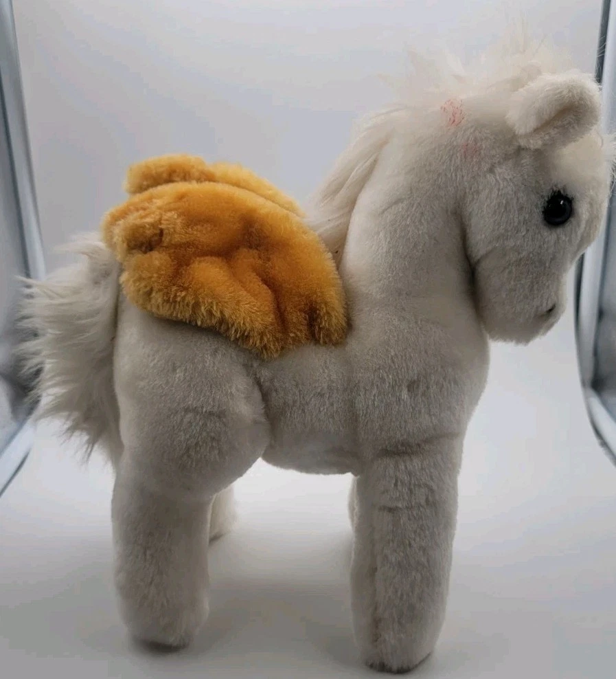 Peluche peluche vintage R. Dakin 1976 étreignant chiot chien