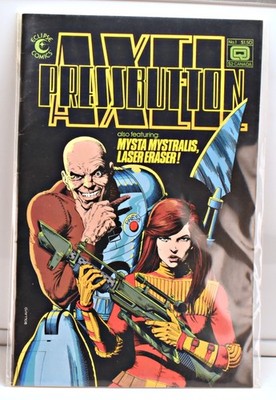 xel Pressbutton 1-6 Eclipse Comic Set Complete Bolland Moore Dillion 1984 Vf+