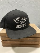 Violent Gentlemen Hockey Club Black Snapback Cap VGHC Classics Hat