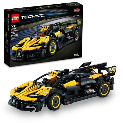 Bugatti Race Car Model Building Set Sports Car Toy