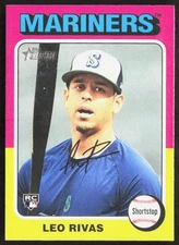 2024 Topps Heritage High Number LEO RIVAS SP Rookie Card #711