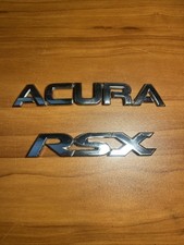 02-06 Acura Rsx Rear Trunk Tailgate Emblem Badge Logo Lettering Emblem Oem 02-06 Acura Rsx Rear Trunk Tailgate Emblem Badge Logo Lettering Emblem Oem
