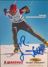 RENE SOMMERFELDT Olympiasilber 2006 Skilanglauf signed Autogrammkarte