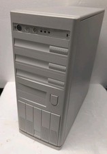 Vintage NEW AT mid-size 286/386/486 Desktop PC Case for DIN-5 Keyboard