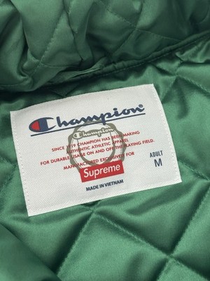 Supreme Champion Hooded Satin Varsity Jacket Size Medium | eBay Supreme Champion Hooded Satin Varsity Jacket Size Medium | eBay
