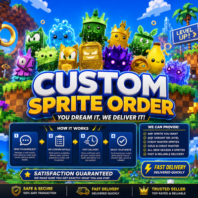   CUSTOM SPRITE ORDER  