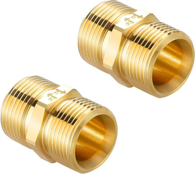 #ad Pressure Washer Adapter 2Pack M22 15mm to M22 14mm Male Fitting 4500 PSI $15.90