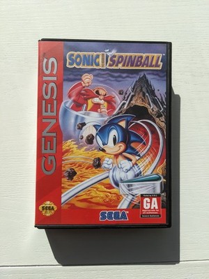 Sonic Spinball (Genesis) - CiB - Manual
