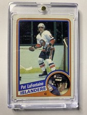 1984-85 Pat LaFontaine Topps Rookie Card New York Islanders #96 RC. rookie card picture