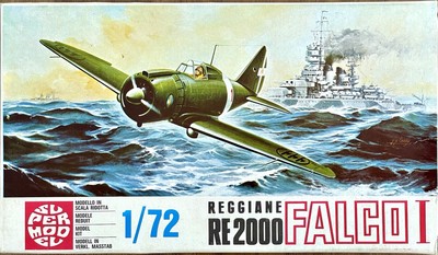 Supermodel Reggiane Re 2000 Falco 1/72 scale model Italy, Hungary, or Sweden New