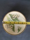 Antique O.&E.G. Royal China Lillies of the Valley Plate 6” Gold Trim Austria — photo 3