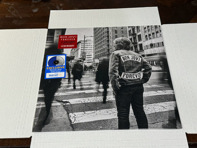 Bon Jovi- Forever -LP 2024 Blue & Clear Vinyl Sealed