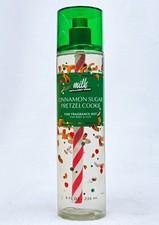 1 Bath  Body Works CINNAMON SUGAR PRETZEL COOKIE Fragrance Mist Body Spray 8 oz