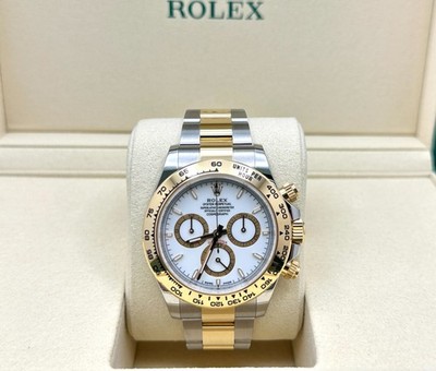 2026 Rolex Daytona 126503 White Dial 18K Yellow Gold Stainless