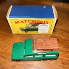 1960s Lesney Matchbox Series No 12 GREEN SAFARI LAND ROVER Original Box