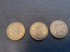 GEORGE V HALF CROWNS 1928 1929 1930