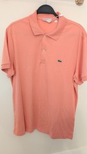 Men's LACOSTE Polo Shirt Sz L