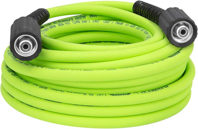 #ad HFZPW36450M E 3600 PSI 50#x27; Pressure Washer Hose 1 4 In. X 50 Ft Zillagreen $136.99