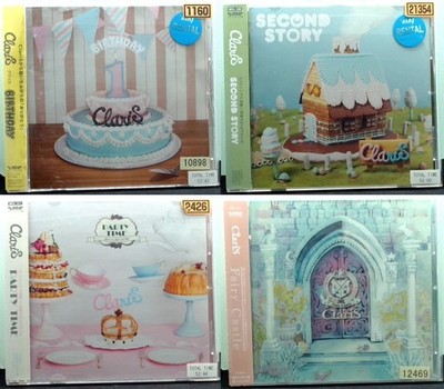 ClariS Album CD 4 SET OBI Anime Madoka Magica OREIMO Tsukimonogatari etc