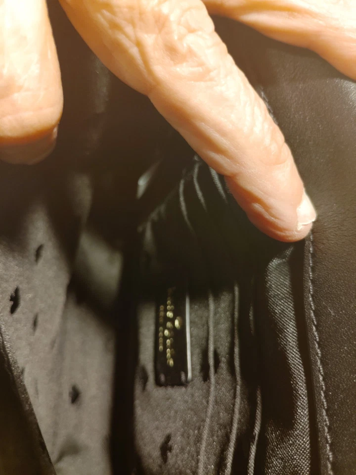 Bolso de Hombro Kate Spade con Solapa Bandolera Negro Lunares Bolso de Mano Cartera BONITO Foto 4 de 4