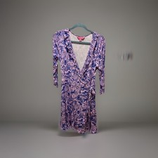 Ladies Purple Wrap Around Romper Lily Pulitzer Size L