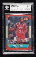 1986-87 Fleer World B Free #35 BGS 6 0yg9