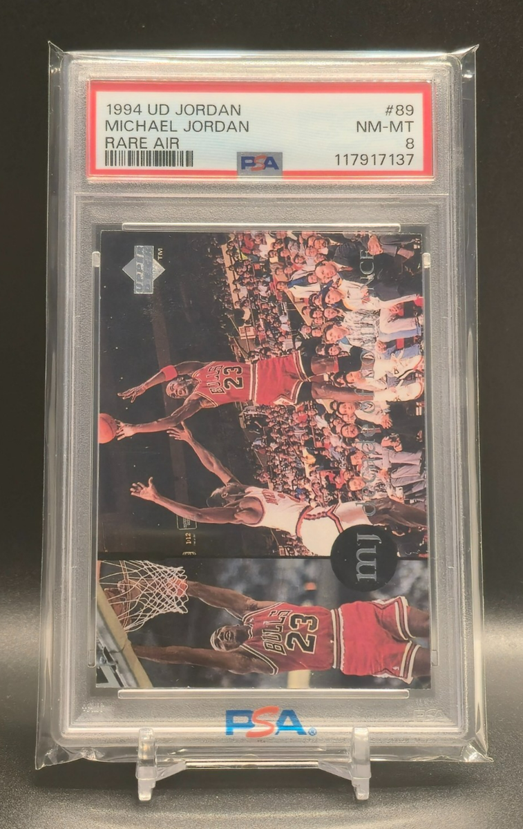 Michael Jordan rare AIR / ジョーダン＋おまけカード付き 1997 Upper Deck MJ Rare Air Michael Jordan #21 PSA 9 MINT on
