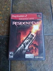 Resident Evil: Outbreak (Sony PlayStation 2, 2004) Disc and Case, No Manual