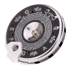 Pitch Pipe Tuner A Precise 13 Note Chromatic C-C Scale From Chrome, Metallic