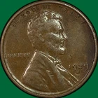 1929-S Lincoln Wheat Cent Extremely Fine XF Coin #40137
