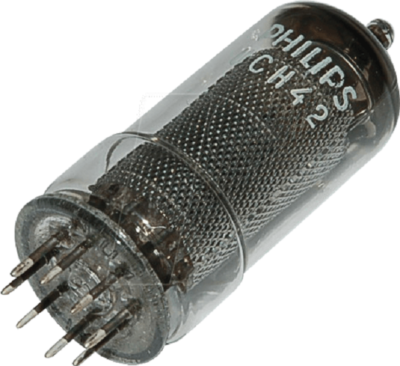 Tube électronique UCH42 Philips NOS - Testé Sur Metrix 310CTR, Neuf D'origine