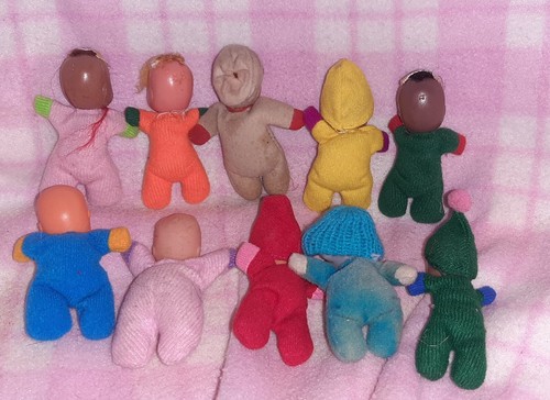 PUPAZZI PACIOCCHINI FIAMMIFERINI EL GRECO GIG BEAN DOLLS VINTAGE ANNI 80 BAMBOLE - Picture 2 of 8
