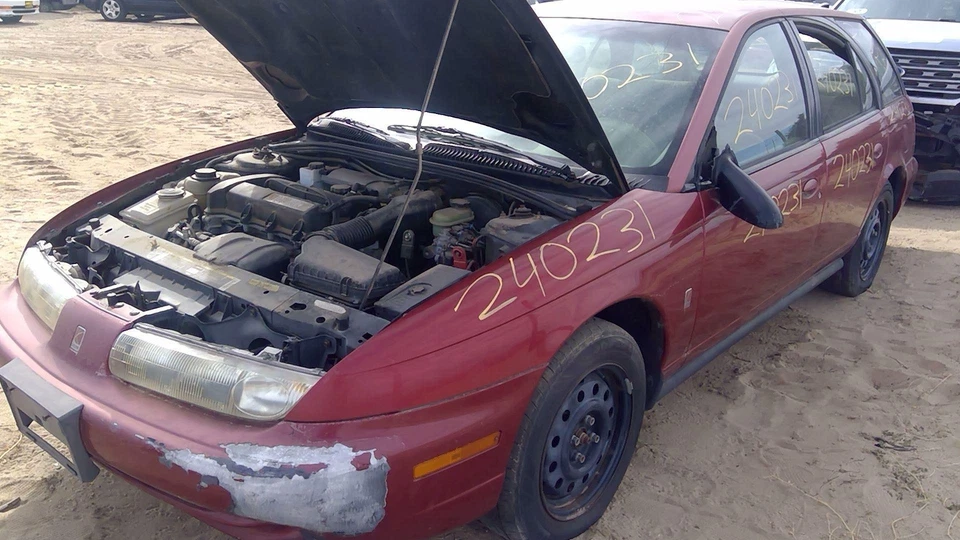 1991-02 Saturn Sw2 пассажирский правый задний костяшки в сборе оригинальная заглушка ось со ступицей - Изображение 4 из 4