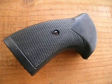  Ruger Security Six Service Six Black Rubber Checkered Large Target Grips New