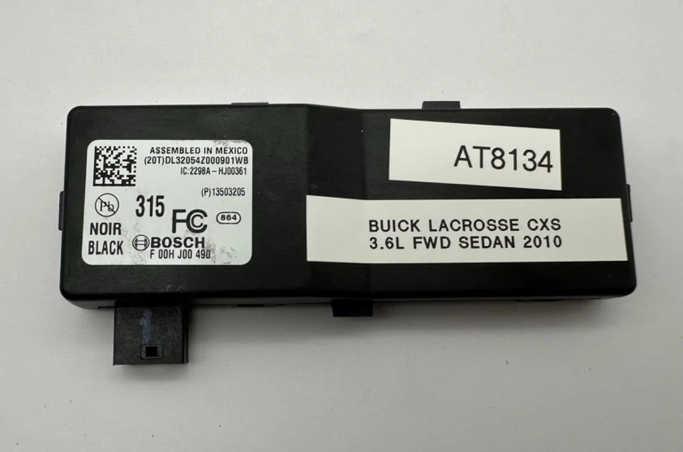Módulo de control de entrada sin llave bloqueo de robo de terreno Buick LaCrosse CXS fabricante de equipos originales 10-17 Foto 2 de 4