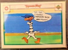 1990 Upper Deck Looney Tunes Comic Ball - #545/554 Squeeze Play / Baseball Accor