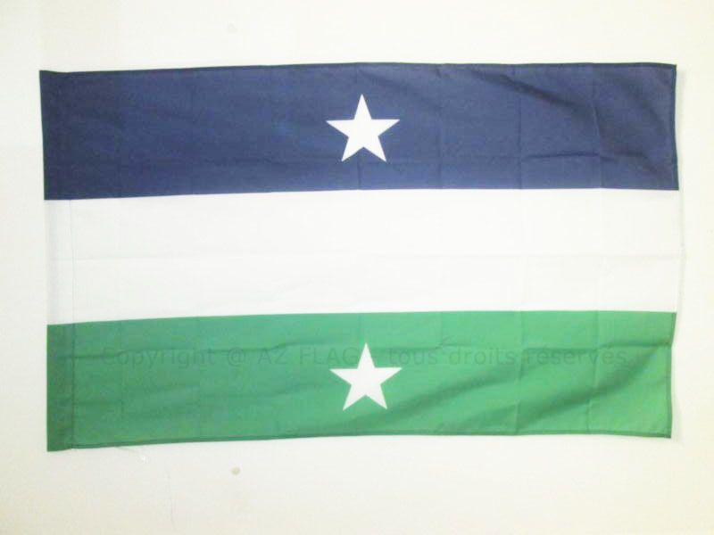 Drapeau Royaume d'Arabie et de Patagonie Nueva Fran 150x90cm en polyester