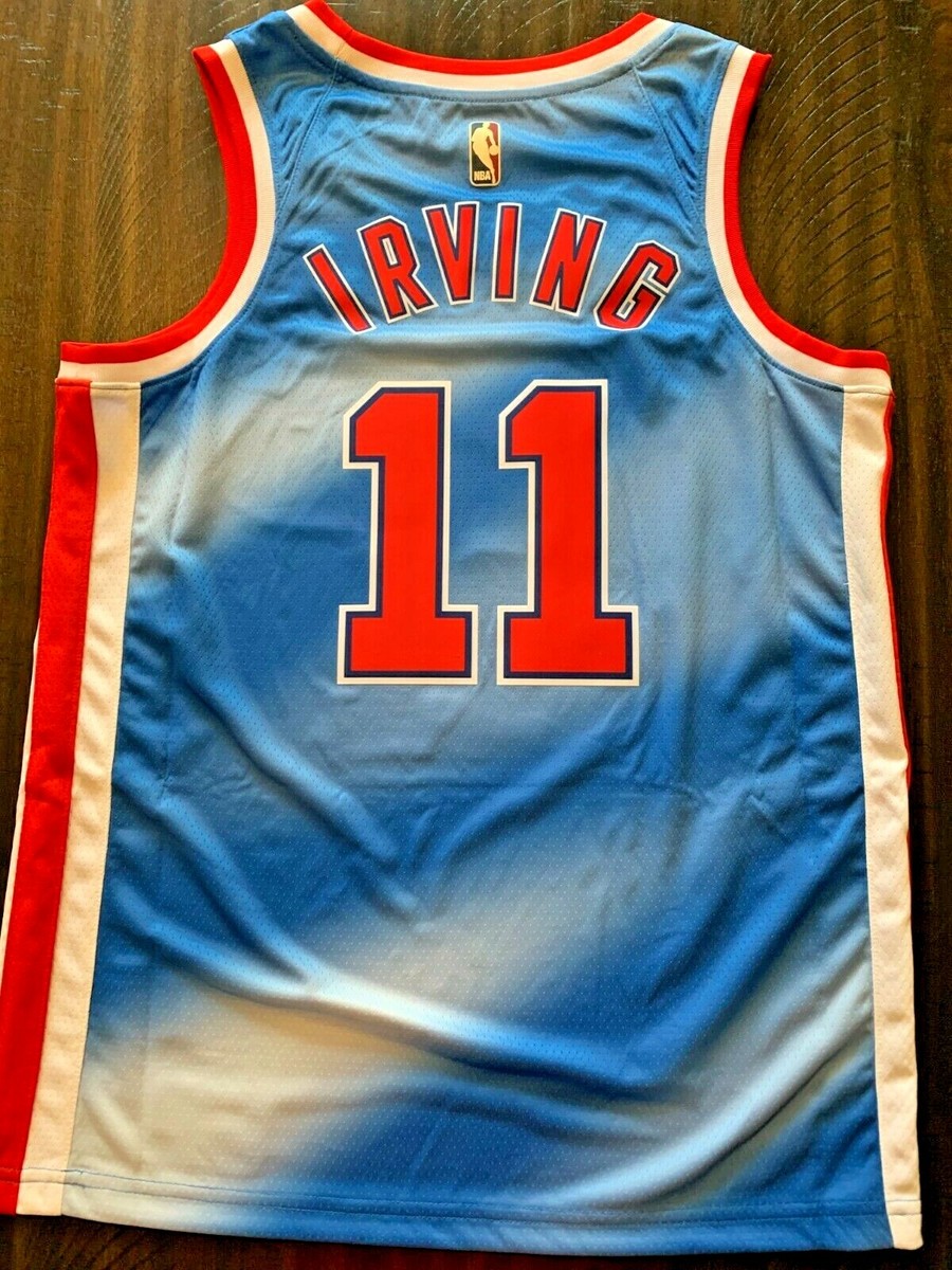 Kyrie Irving Brooklyn Nets Nike White Jersey