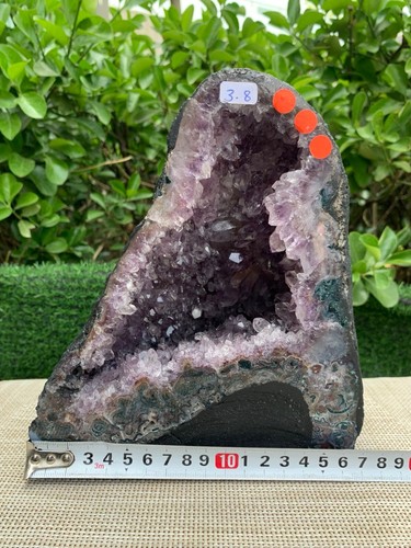 8,38 Pfund große natürliche Amethyst Geode Kathedrale Kristall Cluster Probe Heilung - Bild 2 von 12