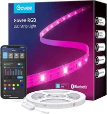 100Ft LED Strip Lights, Bluetooth RGB Christmas LED Lights with App Control, 64