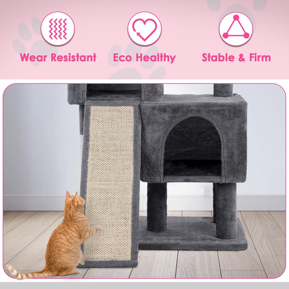 Cat Tree for Indoor Cats 36 Inches Cat Tower Multi-Level Indoor Cat ...