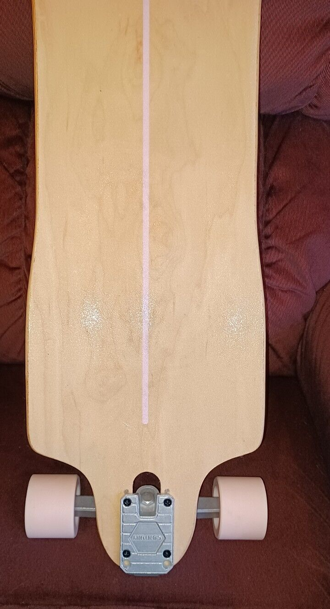 Vans Gold Coast Classic Pink Drop Through Longboard Complete