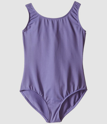 $25 Bloch For Dancers Kid's Girls Purple Ballet Tank Leotard Size 12